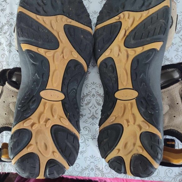 Spalding Mens Comfort Shoe Beige Open Toe Sandals Size 13 - Picture 3 of 5